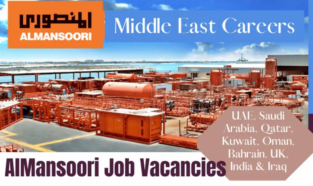 AlMansoori Careers KSA, UAE, Egipt, Oman, Iraq, Qatar