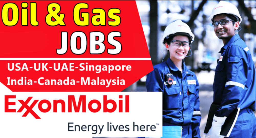 ExxonMobil Jobs Thailand, USA, Malaysia, UK, Singapore, India