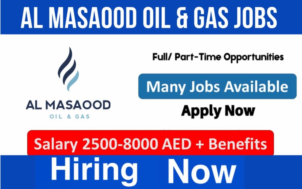 Al Masaood Oil and Gas Vacancies in UAE