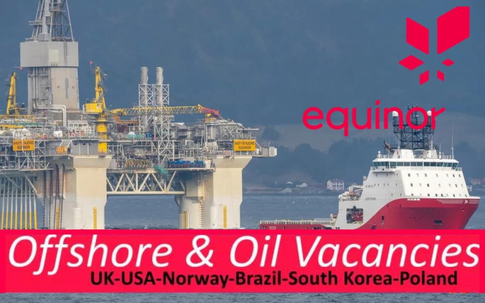 Equinor Jobs USA, Norway, UK, Brazil, Singapore