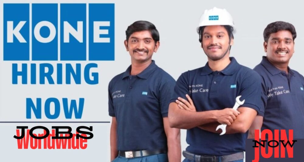 KONE Elevator Careers UAE, KSA, Singapore, India, USA, UK