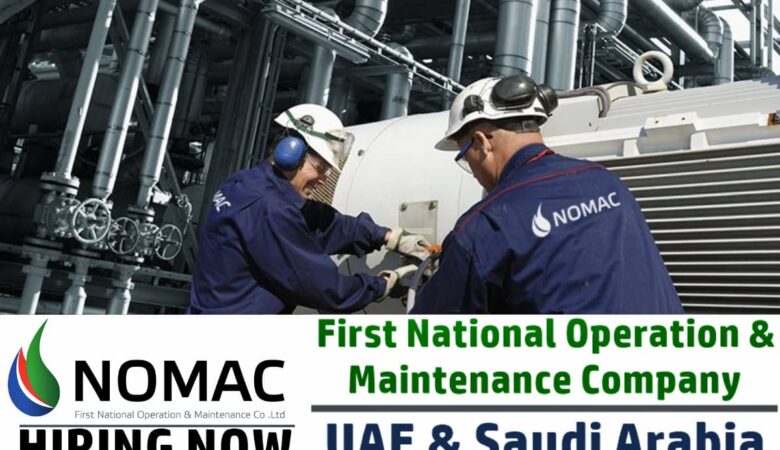 NOMAC Job Vacancies UAE, Saudi Arabia, Oman