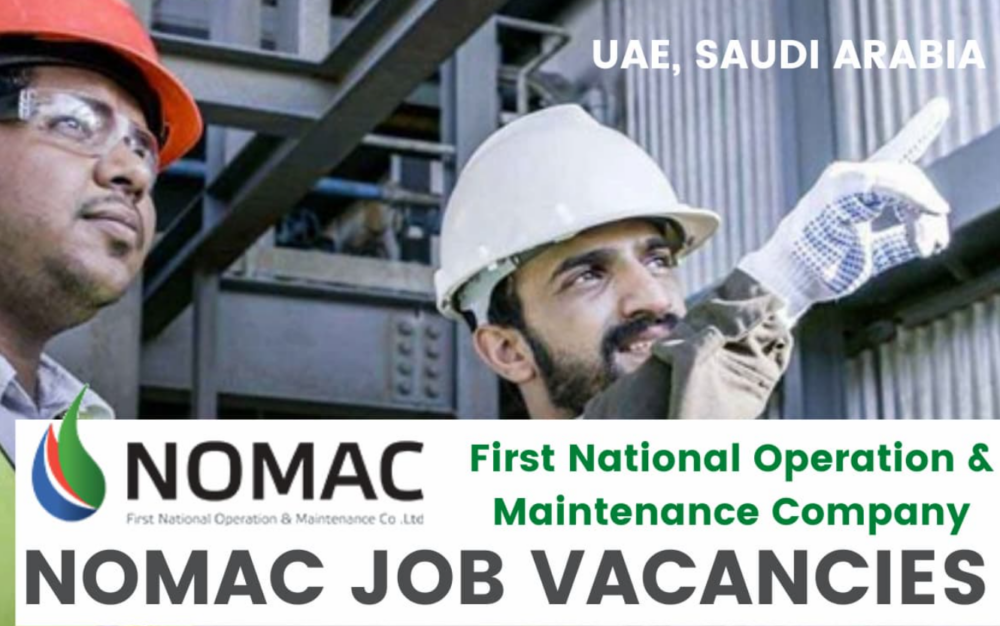 NOMAC Jobs: UAE, Saudi Arabia, Oman
