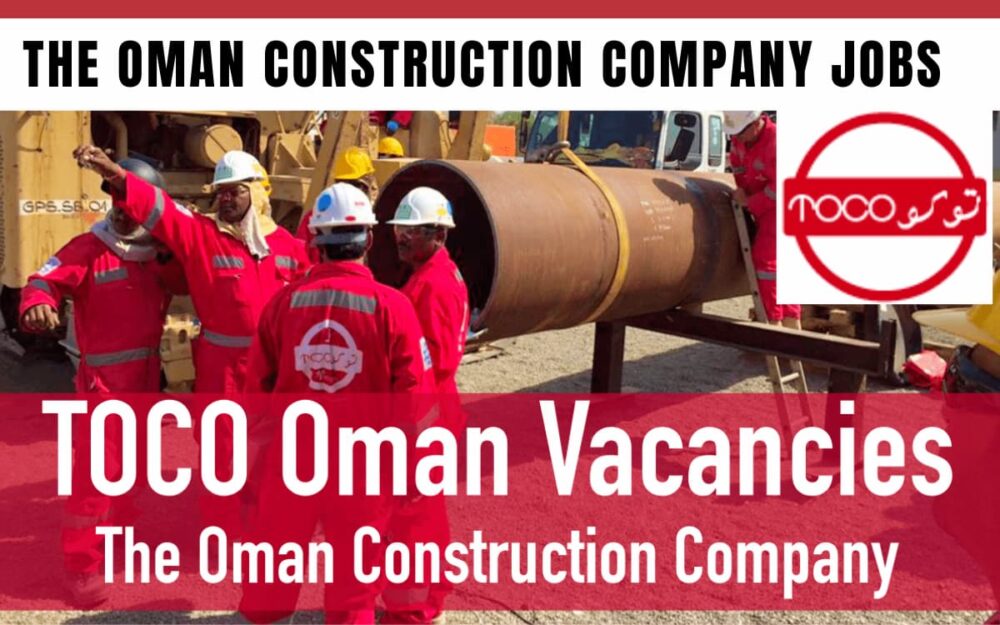 TOCO Oman Careers