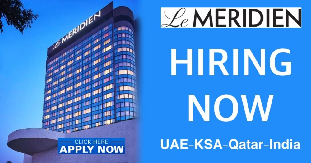 Le Meridien Hotel Jobs in Dubai: