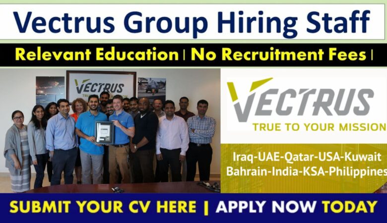 Vectrus Jobs: Iraq, UAE, Qatar, USA, Kuwait, Bahrain, India, KSA