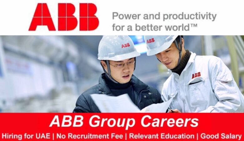 ABB Jobs UAE, KSA, USA, UK, India, Singapore, Malaysia, Canada