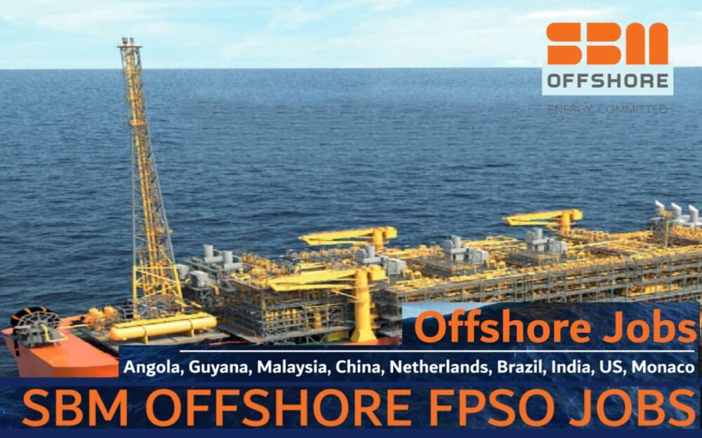 SBM Offshore Jobs: Norway, Netherlands, Malaysia, Singapore, India