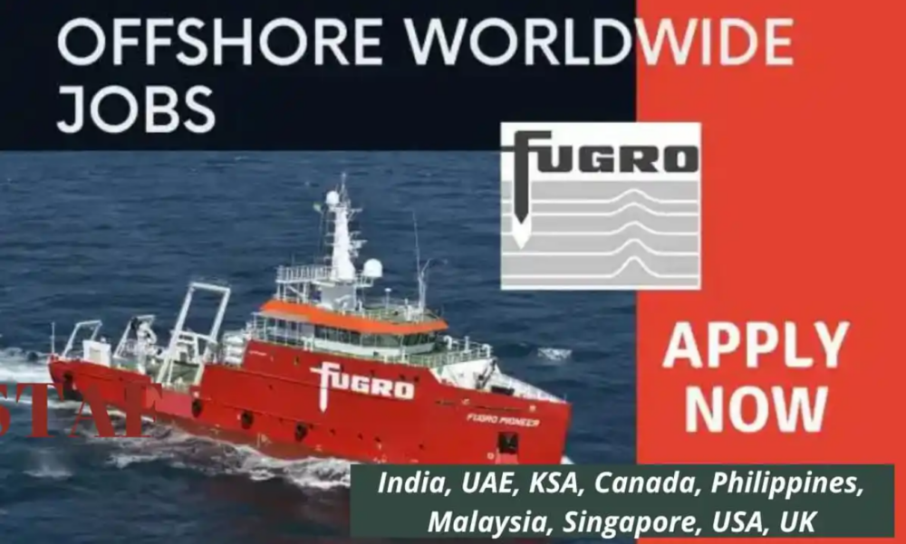 Fugro Careers: UAE, KSA, USA, UK, India, Singapore, Malaysia, Canada