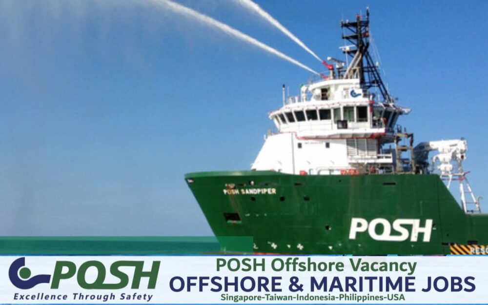 POSH Offshore Vacancy: Maritime Jobs in Singapore